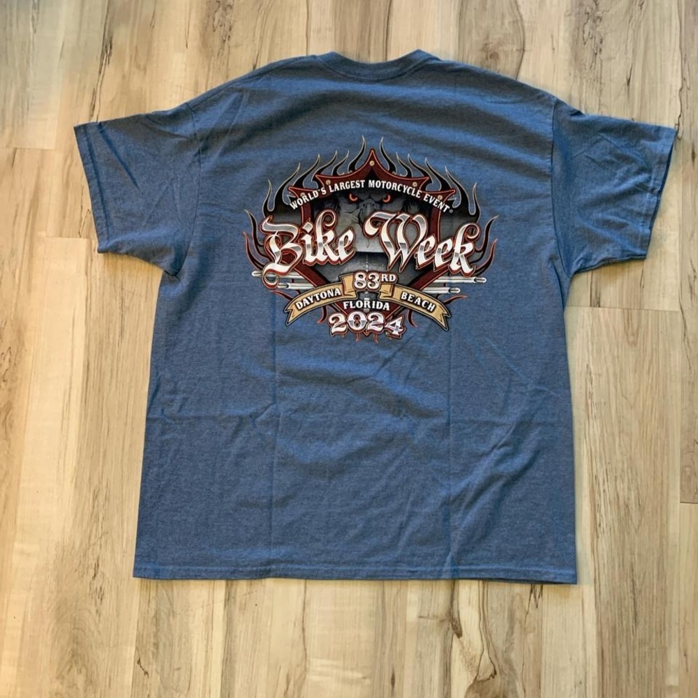 2024 Daytona Bike week tshirt XL